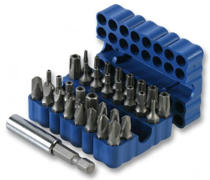 Security, 33 Piece Bit Driver Set