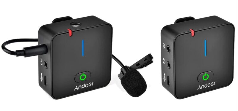 MX5 Wireless Recording Microphone System - Lavalier - Image 3