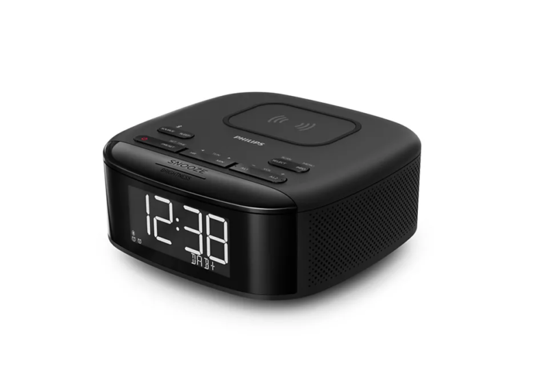 Bluetooth Clock Radio with Qi Charging (TAR7705) by Philips