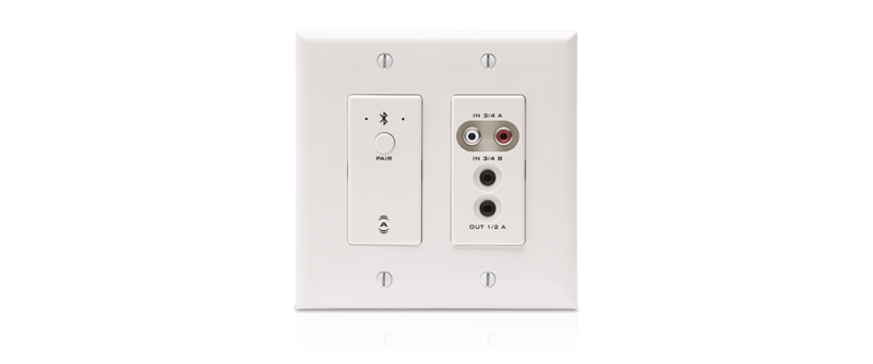 Bluetooth Wall Plate with AES67