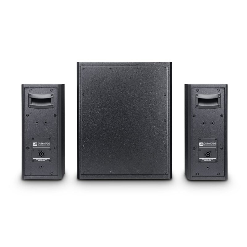 Dave 8 Roadie Portable active PA system with 3-Channel mixer Bundle with stands - Image 14
