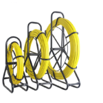 Fibreglass Cable Rod Flexible 8mm x 50m Yellow