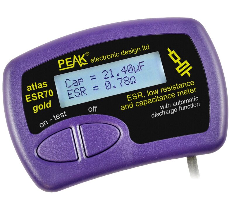 ESR70 - Atlas ESR Gold - Capacitance Meter