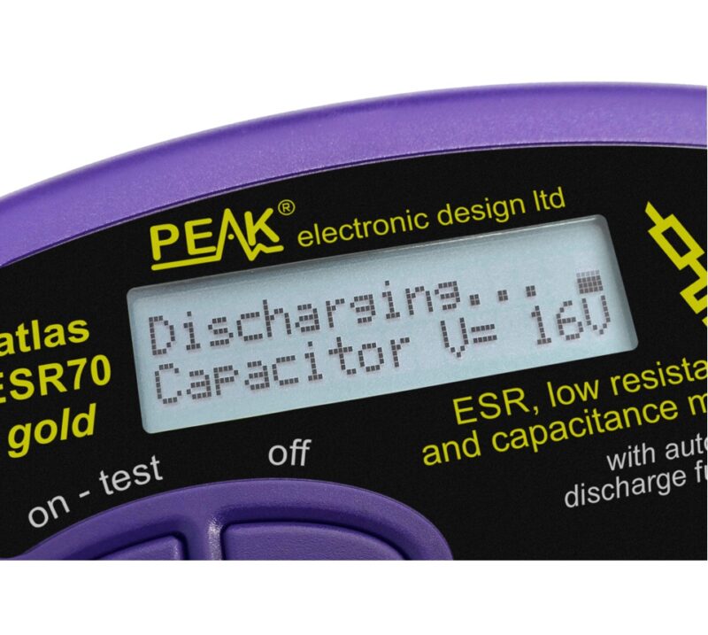 ESR70 - Atlas ESR Gold - Capacitance Meter - Image 3